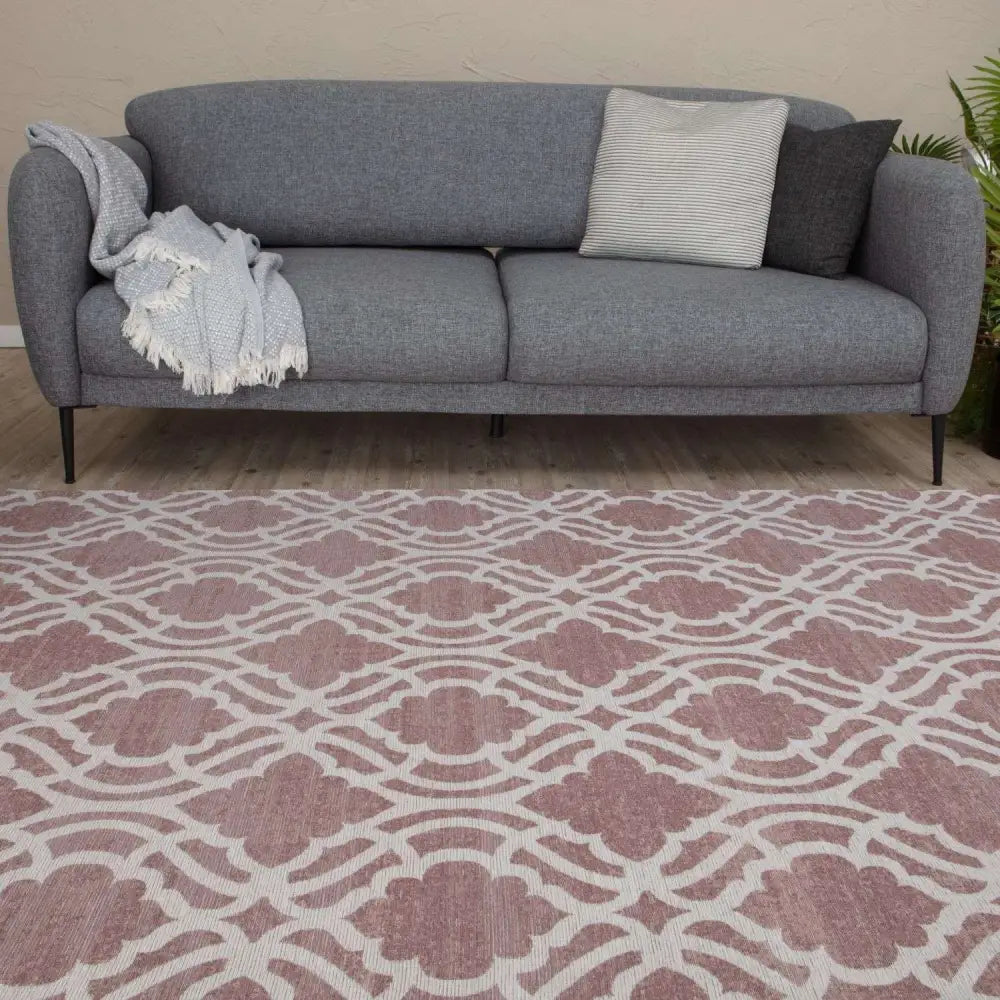 Washable Rug Carina Pink | 6902P - Rugs