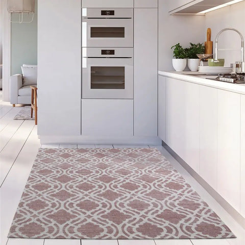 Washable Rug Carina Pink | 6902P - Rugs