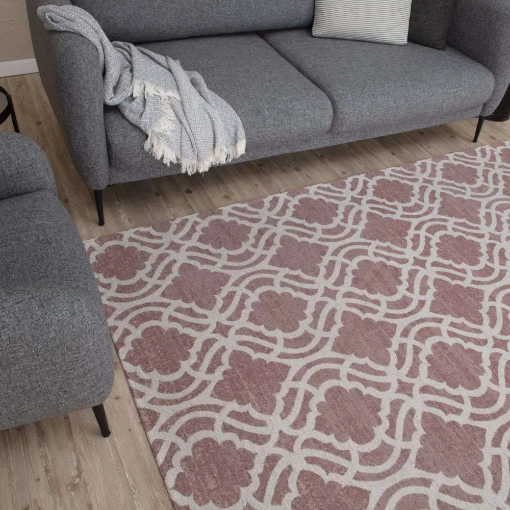 Washable Rug Carina Pink | 6902P - Rugs