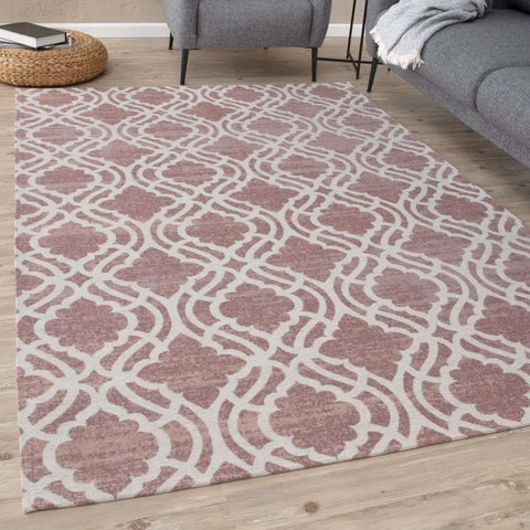 Washable Rug Carina Pink | 6902P - Rugs