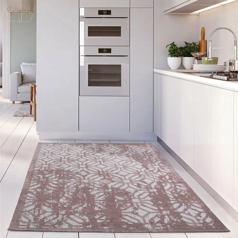 Washable Rug Carina Pink | 6933 - Rugs