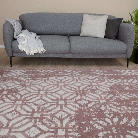 Washable Rug Carina Pink | 6933 - Rugs