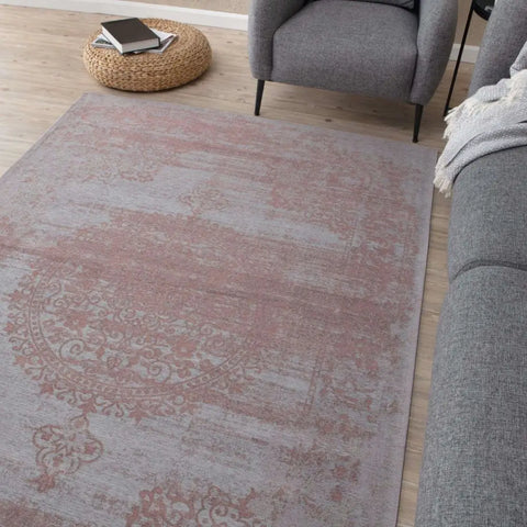 Washable Rug Carina Pink | 6941P - Rugs