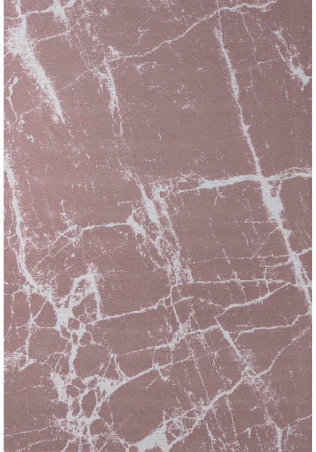 A washable rug carina pink with a textured pink and white marble pattern perfect for easy cleaning and style