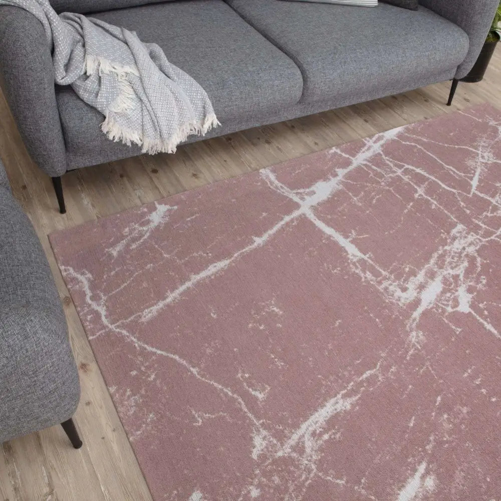 Washable Rug Carina Pink | 6956 - Rugs
