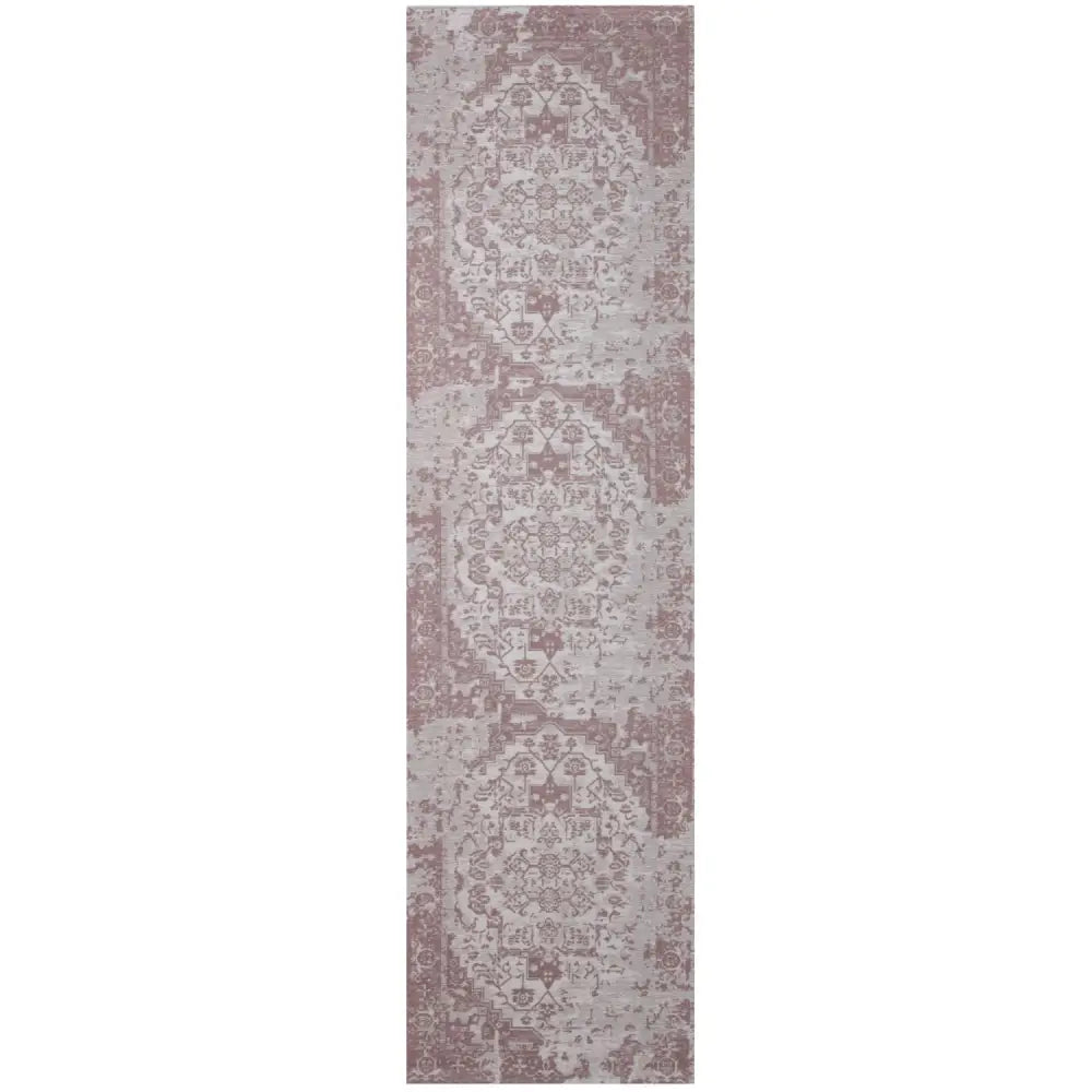 Washable Rug Carina Pink | 6962 - 80X300 cm - Rugs