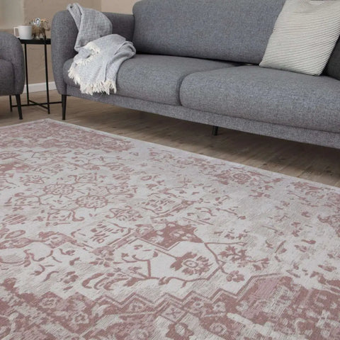 Washable Rug Carina Pink | 6962 - Rugs