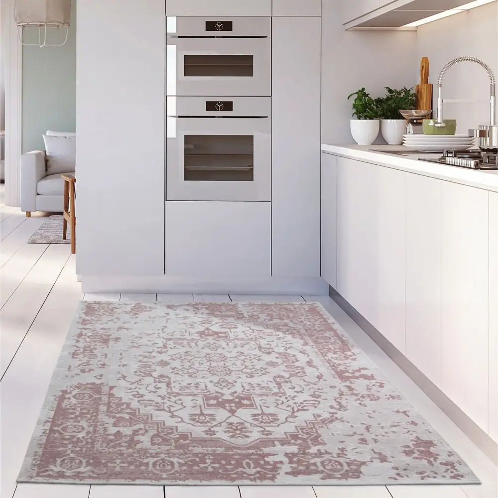 Washable Rug Carina Pink | 6962 - Rugs