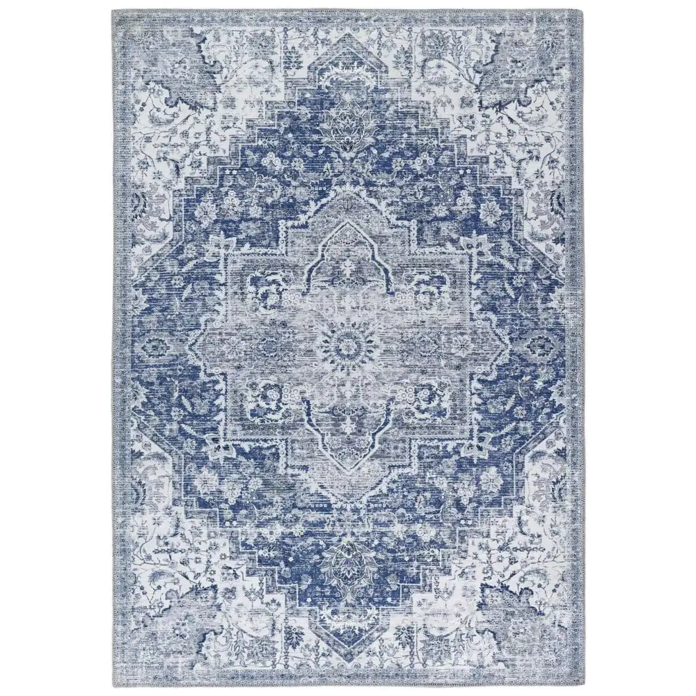 Washable Rug Eterna Blue - 80X150 cm - Rugs