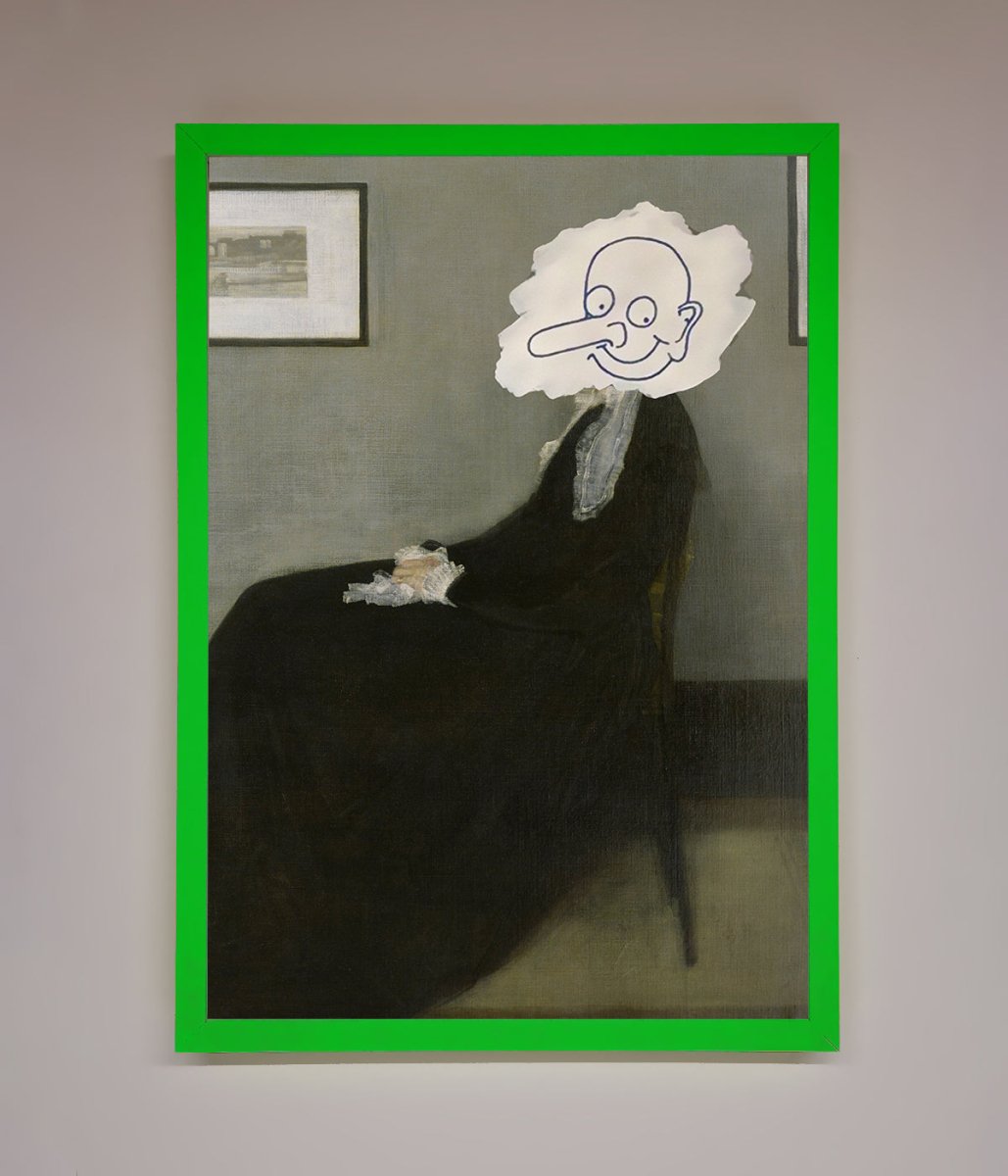 Whistlers Mother Framed Wall Art