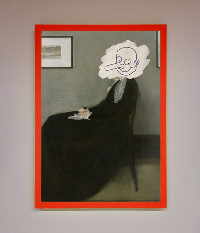 Whistlers Mother Framed Wall Art
