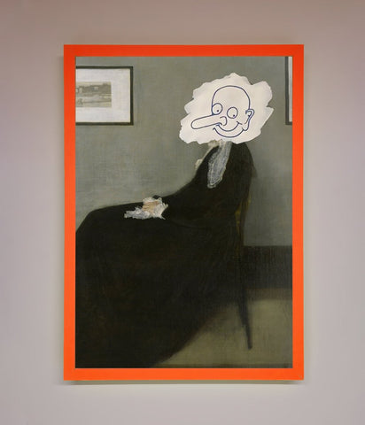 Whistlers Mother Framed Wall Art