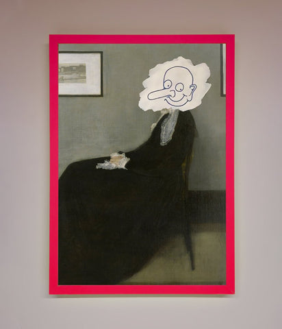 Whistlers Mother Framed Wall Art