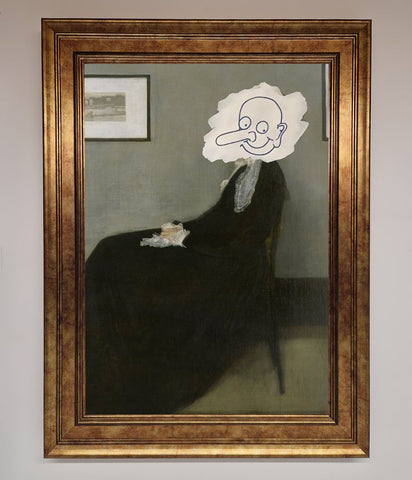 Whistlers Mother Framed Wall Art