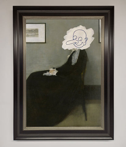 Whistlers Mother Framed Wall Art