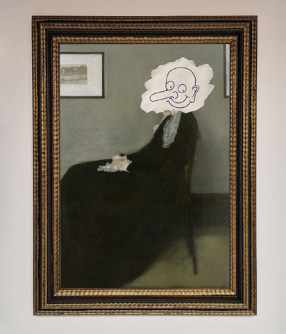 Whistlers Mother Framed Wall Art
