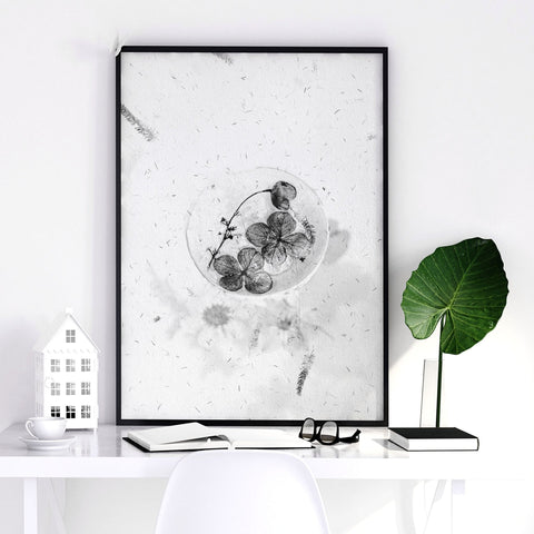 Wall arts black and white | set of 3 framed wall art prints