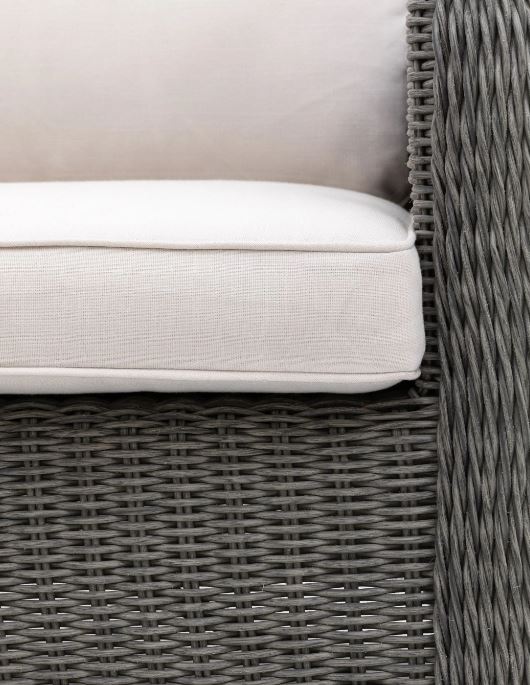 Winchester Outdoor Corner Sofa 5 Seater and Table