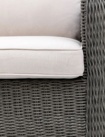 Winchester Outdoor Corner Sofa 5 Seater and Table