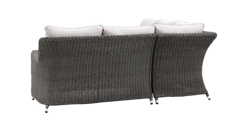 Winchester Outdoor Corner Sofa 5 Seater and Table