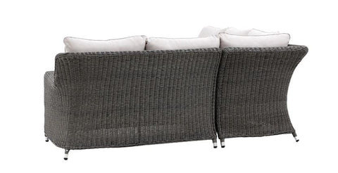 Winchester Outdoor Corner Sofa 5 Seater and Table