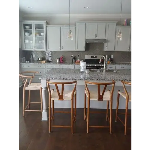 Wishbone Bar Stool Natural Ash｜ DC Concept