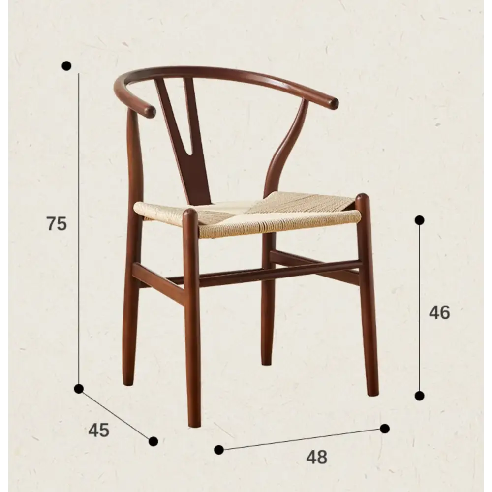 Wishbone Dining Chair Rattan