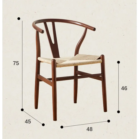 Wishbone Dining Chair Rattan