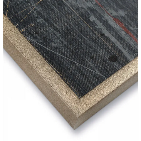 World Traveller Map Framed Canvas - Artwork