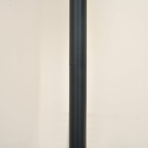 HOMCOM Arc Tree Floor Lamp with 3 Adjustable Rotating Lights, for Bedroom Living Room, Industrial Standing Lamp with Steel Frame, 155cm, Black