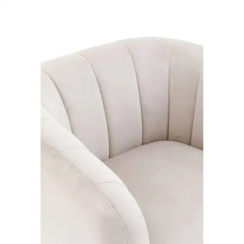 Yasmeen Silver Grey Velvet Armchair - Arm Chair