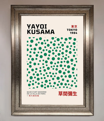 Yayoi Kusaman Tokyo 1984 Framed Wall Art