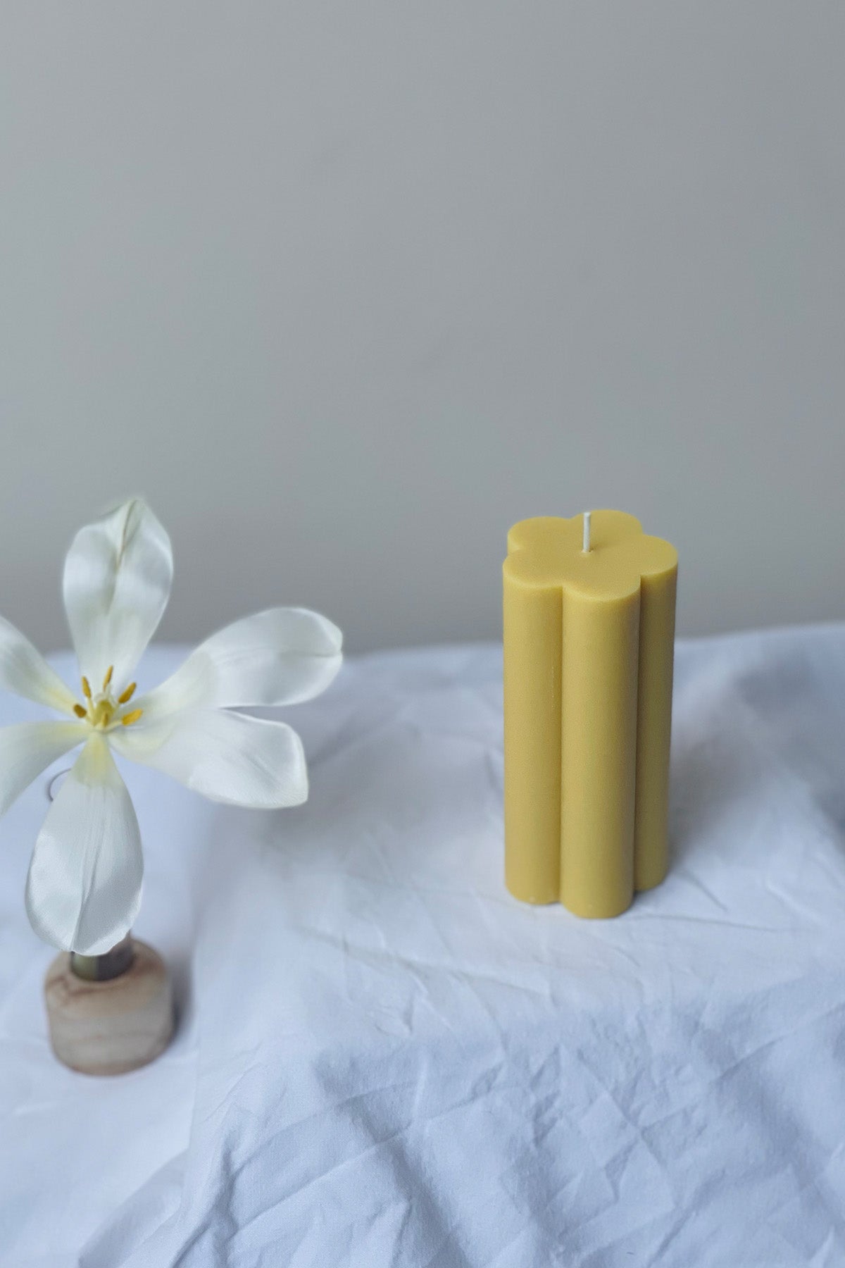 Cherry Blossom Pillar Candle