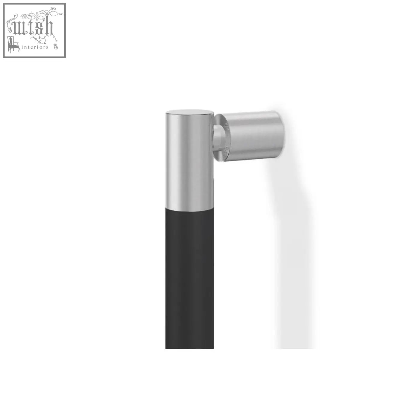A sleek jaz floor squeegee with a brushed stainless steel handle and black base for easy floor cleaning