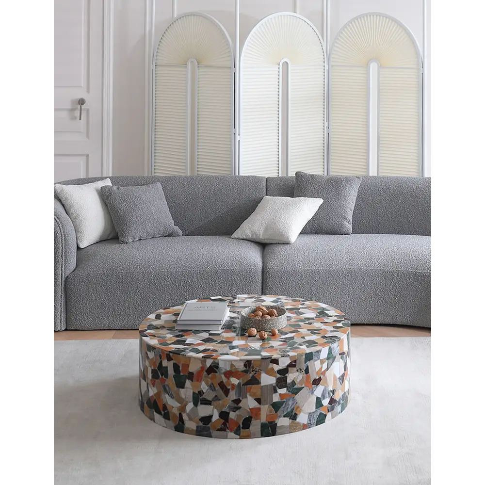 Zahra Modern Coffee Table Marble