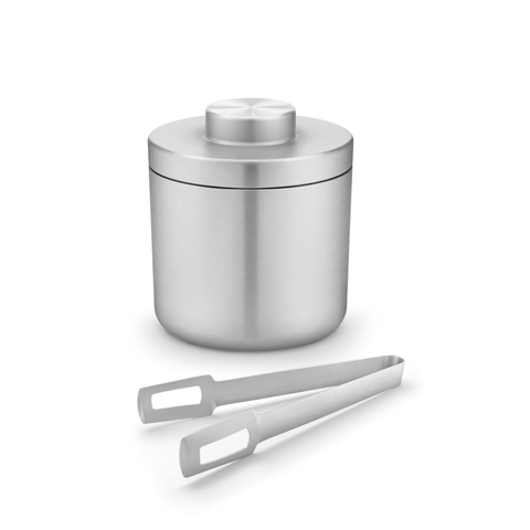 Zack Donare Premium Brushed Steel Thermal Ice Bucket Professional Grade