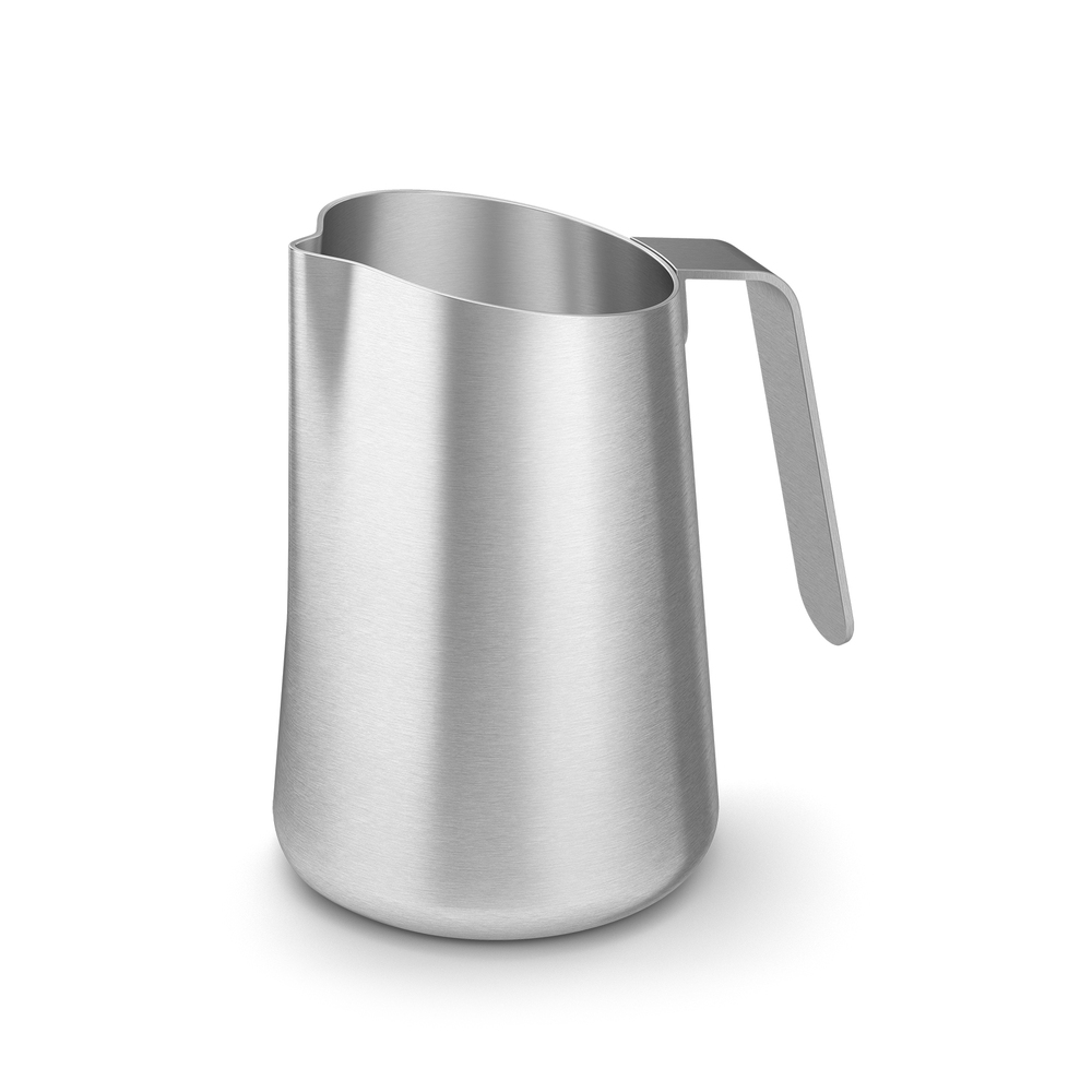 Zack Acio Brushed Stainless Steel Cream and Milk Jug - Drip-Free Pouring