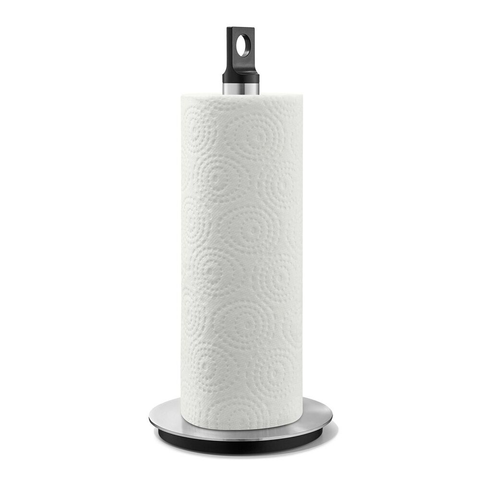 Zack Matos Premium Brushed Stainless Steel Kitchen Roll Holder - German Engineering Excellence