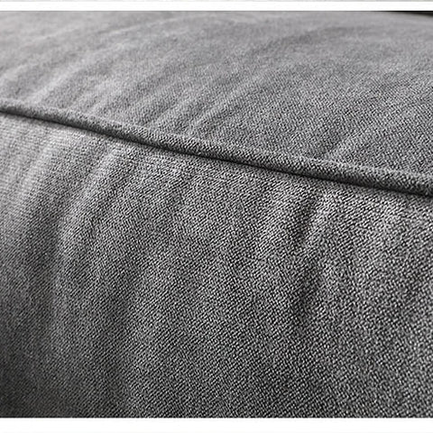 Zavia Three Seater Corner Sofa, Linen