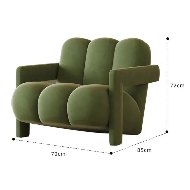 Zenith Armchair, Green｜ DC Concept