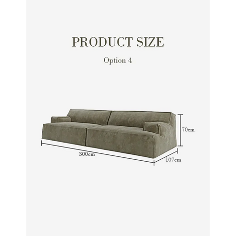 Zephyrine Bean Bag Modular Sofa Two Seater Sofa - sofa