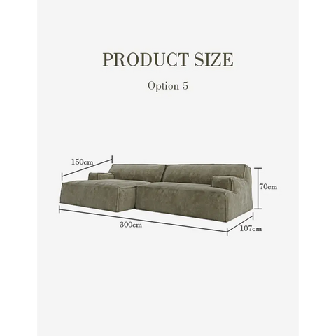 Zephyrine Bean Bag Modular Sofa Two Seater Sofa - sofa