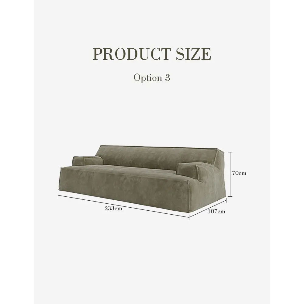 Zephyrine Bean Bag Modular Sofa Two Seater Sofa - sofa