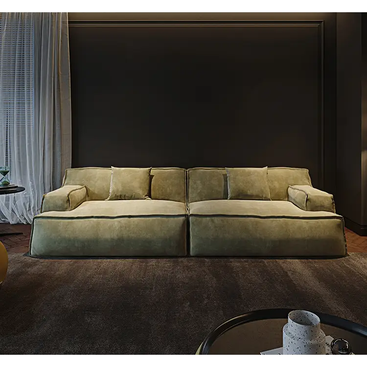 Zephyrine Bean Bag Modular Sofa Two Seater Sofa - sofa