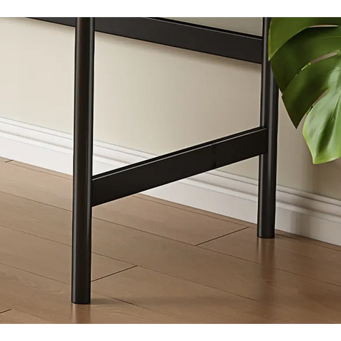 Zuriel Office Desk White Sintered Stone