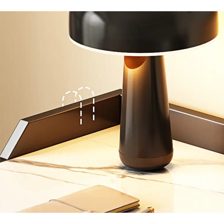 Zuriel Office Desk White Sintered Stone